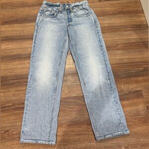 Rag & Bone Straight-Leg Denim Sweatpants, XXS